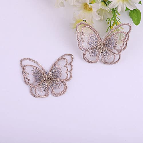 Schmetterlings-Spitzen-Applikation 20Pcs Bunt Schmetterling Patches Sticker Aufnäher Schmetterlings-Spitzenstoff 3D Organza Stickerei Schmetterling Applique Für Nähen Stickereien Kleiderdekoration Schmetterlings-Spitzen-Applikation 20Pcs Bunt Schmetterling Patches Sticker Aufnäher Schmetterlings-Spitzenstoff 3D Organza Stickerei Schmetterling Applique Für Nähen Stickereien Kleiderdekoration von LUMoony