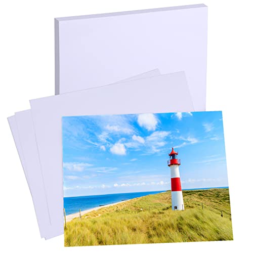 LUNARM 30 Blatt Fotopapier, 20,3 x 25,4 cm, Glänzendes Papier, 180 g/m², Tintenstrahldrucker, Klares Bild für Fotoalbum, DIY, Party, Camping, Festival, Aufzeichnung LUNARM 30 Blatt Fotopapier, 20,3 x 25,4 cm, Glänzendes Papier, 180 g/m², Tintenstrahldrucker, Klares Bild für Fotoalbum, DIY, Party, Camping, Festival, Aufzeichnung von LUNARM