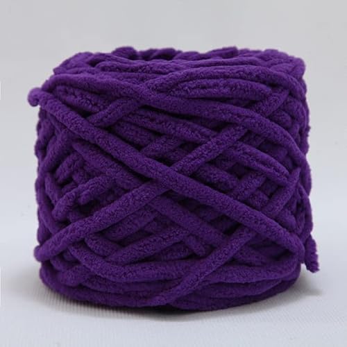 100 g/Ball bunter Farbstoff Schal handgestricktes Garn zum Handstricken weiches Milch-Baumwollgarn dickes Wollgarn riesige Wolldecke von LUNYY