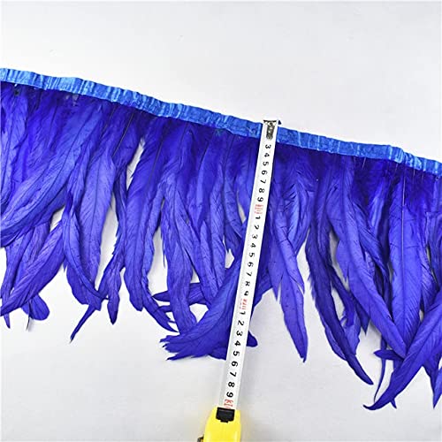 LUNYY 2 Meter Goldhahnschwänze 25–30 cm, Schwarze Federn, Besatz/Band zum Basteln, Kleid, Rock, Karneval, Kostüme, Federn, DIY-Hochzeitsdekoration LUNYY 2 Meter Goldhahnschwänze 25–30 cm, Schwarze Federn, Besatz/Band zum Basteln, Kleid, Rock, Karneval, Kostüme, Federn, DIY-Hochzeitsdekoration von LUNYY