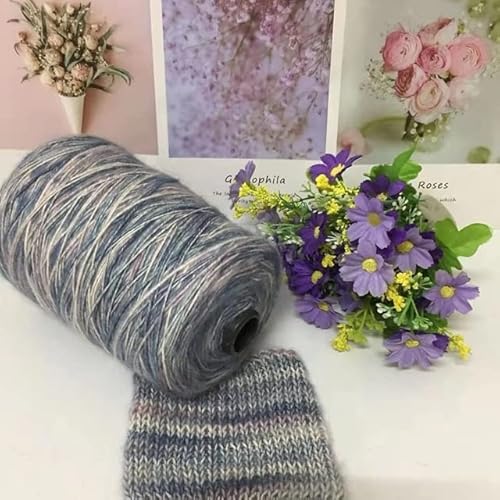 LUNYY 250 g Camouflage-Baumwollgarn, warm, hautfreundlich, zum Stricken, weichen Schal, Mütze, Pullover, häkeln, Dicke Wolle zum Handstricken LUNYY 250 g Camouflage-Baumwollgarn, warm, hautfreundlich, zum Stricken, weichen Schal, Mütze, Pullover, häkeln, Dicke Wolle zum Handstricken von LUNYY
