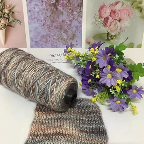 LUNYY 250 g Camouflage-Baumwollgarn, warm, hautfreundlich, zum Stricken, weichen Schal, Mütze, Pullover, häkeln, Dicke Wolle zum Handstricken LUNYY 250 g Camouflage-Baumwollgarn, warm, hautfreundlich, zum Stricken, weichen Schal, Mütze, Pullover, häkeln, Dicke Wolle zum Handstricken von LUNYY