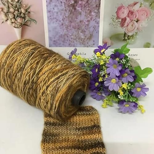 LUNYY 250 g Camouflage-Baumwollgarn, warm, hautfreundlich, zum Stricken, weichen Schal, Mütze, Pullover, häkeln, Dicke Wolle zum Handstricken LUNYY 250 g Camouflage-Baumwollgarn, warm, hautfreundlich, zum Stricken, weichen Schal, Mütze, Pullover, häkeln, Dicke Wolle zum Handstricken von LUNYY