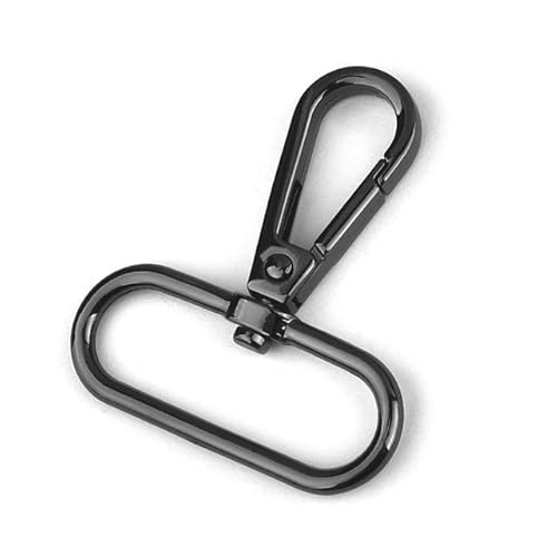 LUNYY 5 stücke Metall Taschen Riemen Schnallen Karabiner Karabiner Karabinerhaken DIY Schlüsselanhänger Tasche Teil Zubehör 1,6/2/2,5/3,2/3,5 cm LUNYY 5 stücke Metall Taschen Riemen Schnallen Karabiner Karabiner Karabinerhaken DIY Schlüsselanhänger Tasche Teil Zubehör 1,6/2/2,5/3,2/3,5 cm von LUNYY