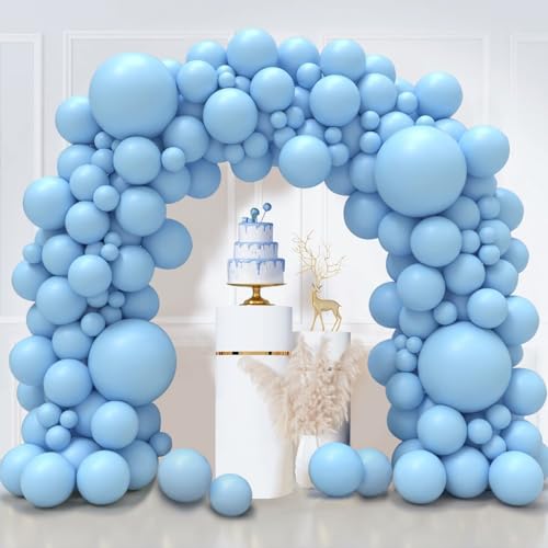 Luftballons Blau, 130 Stück Ballon Girlande Blaue, 18 12 10 5 Zoll Luftballon Girlande Pastell Blau, Macaron Blau Luftballons Geburtstag Männer Jungen Babyparty Jahrestag Party Deko Luftballons Blau, 130 Stück Ballon Girlande Blaue, 18 12 10 5 Zoll Luftballon Girlande Pastell Blau, Macaron Blau Luftballons Geburtstag Männer Jungen Babyparty Jahrestag Party Deko von LUOBITO