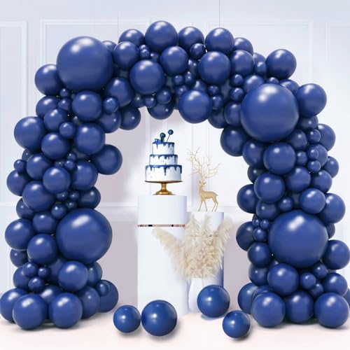 Luftballons Blau, 130 Stück Ballon Girlande Marineblau, 18 12 10 5 Zoll Helium Luftballon Girlande Dunkelblau, Nachtblau Luftballons Geburtstag Babyparty Jahrestag Abschlussfeier Party Deko Luftballons Blau, 130 Stück Ballon Girlande Marineblau, 18 12 10 5 Zoll Helium Luftballon Girlande Dunkelblau, Nachtblau Luftballons Geburtstag Babyparty Jahrestag Abschlussfeier Party Deko von LUOBITO
