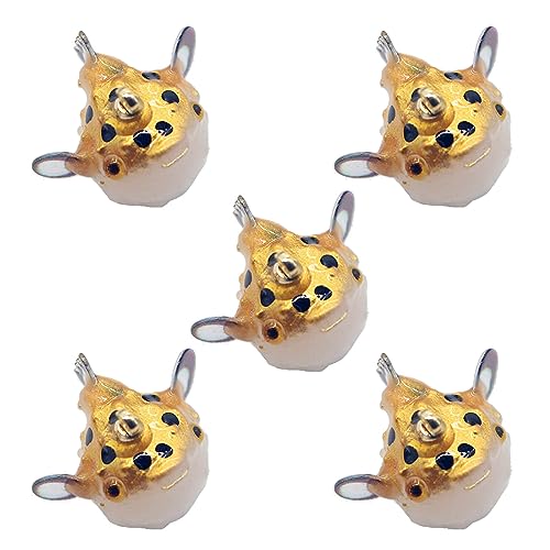 LUOFANG 5 Stück Fisch Anhänger Set, Kunstharz, Fisch Charm, Schmuckherstellung, Zubehör, Schmuckzubehör Set, Harzmaterial für Heimwerker LUOFANG 5 Stück Fisch Anhänger Set, Kunstharz, Fisch Charm, Schmuckherstellung, Zubehör, Schmuckzubehör Set, Harzmaterial für Heimwerker von LUOFANG