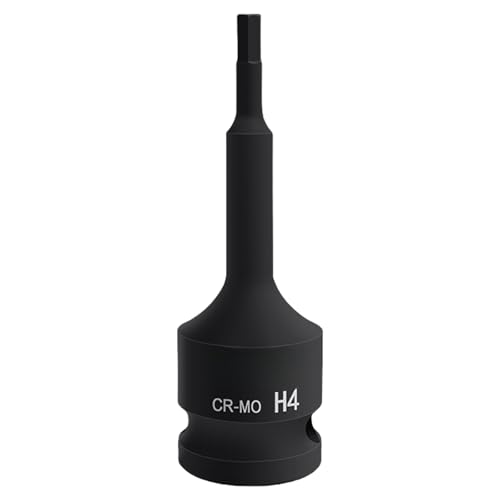 LUOFENG 22 mm Sechskant-Bit-Stecknuss, 1,27 cm Schlagantrieb, CR MO, Stahl, Phosphat, schwarzes Finish, für Automechaniker und Reparaturarbeiten LUOFENG 22 mm Sechskant-Bit-Stecknuss, 1,27 cm Schlagantrieb, CR MO, Stahl, Phosphat, schwarzes Finish, für Automechaniker und Reparaturarbeiten von LUOFENG