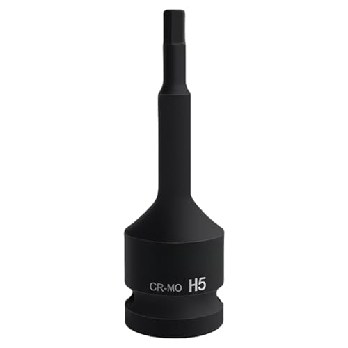 LUOFENG 22 mm Sechskant-Bit-Stecknuss, 1,27 cm Schlagantrieb, CR MO, Stahl, Phosphat, schwarzes Finish, für Automechaniker und Reparaturarbeiten LUOFENG 22 mm Sechskant-Bit-Stecknuss, 1,27 cm Schlagantrieb, CR MO, Stahl, Phosphat, schwarzes Finish, für Automechaniker und Reparaturarbeiten von LUOFENG