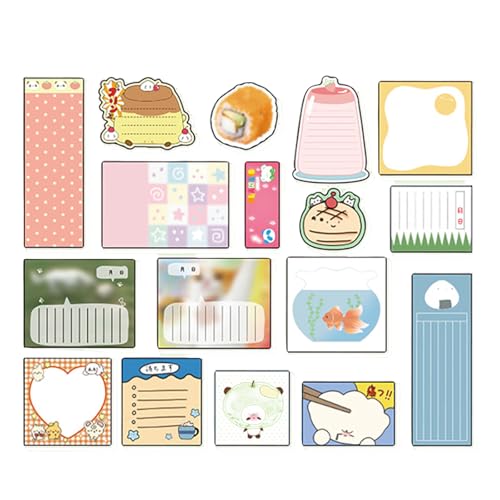 LUOFENG Cartoon-Notizpapier, 200 Blatt, Scrapbooking, dekoratives Papier, Neuheit, Notizblock für Scrapbooking, Tagebuch, Planer LUOFENG Cartoon-Notizpapier, 200 Blatt, Scrapbooking, dekoratives Papier, Neuheit, Notizblock für Scrapbooking, Tagebuch, Planer von LUOFENG