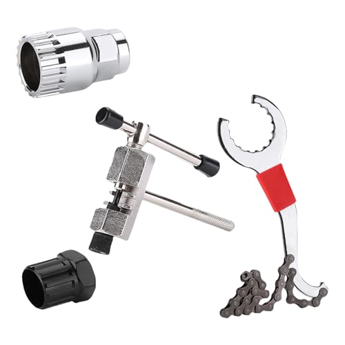 LUOFENG Fahrrad-Reparatur-Werkzeug-Kits, Rennräder, Wartungswerkzeug, Schwungrad-Entfernung, Kettenbrecher, Kurbelabzieher, Fahrradzubehör LUOFENG Fahrrad-Reparatur-Werkzeug-Kits, Rennräder, Wartungswerkzeug, Schwungrad-Entfernung, Kettenbrecher, Kurbelabzieher, Fahrradzubehör von LUOFENG