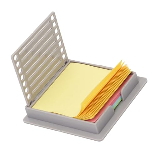 LUOFENG Haftnotizhalter, Haftnotizblock, Spender mit Schablone, Notizblock, Organizer, Schule, Büro und Heimbedarf für Studenten von LUOFENG