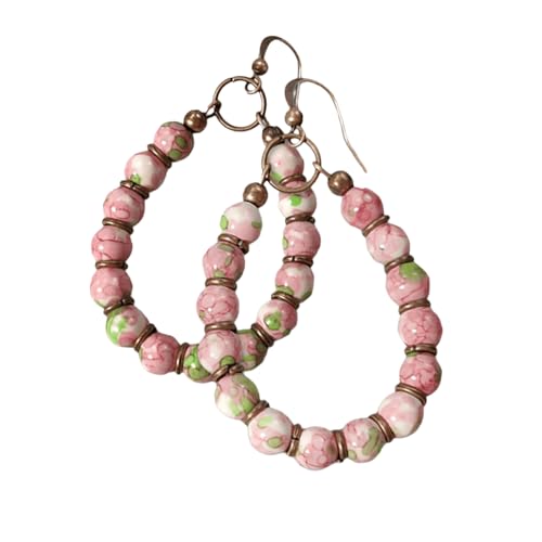LUOFENG Ohrringe im böhmischen Stil, Naturstein, Perlen, Anhänger für Frauen, die einzigartige Vintage-Mode baumeln Ohrringe suchen LUOFENG Ohrringe im böhmischen Stil, Naturstein, Perlen, Anhänger für Frauen, die einzigartige Vintage-Mode baumeln Ohrringe suchen von LUOFENG