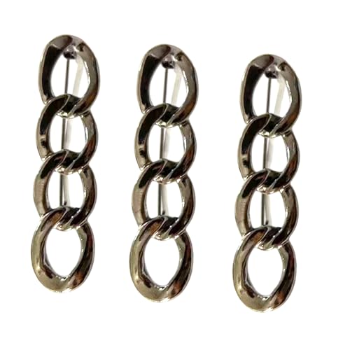 LUOFENG Verstellbare Taillenstraffer, Metall, galvanisiert, Jeans-Brosche für lose Hosen, Röcke, Ärmel und Pullover, 3 Stück LUOFENG Verstellbare Taillenstraffer, Metall, galvanisiert, Jeans-Brosche für lose Hosen, Röcke, Ärmel und Pullover, 3 Stück von LUOFENG