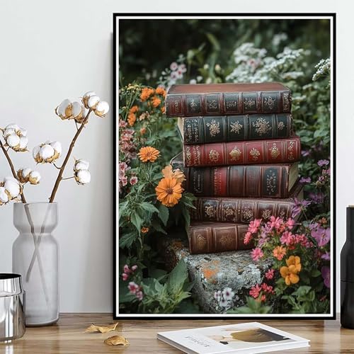 Diamond Painting Buch Diamond Painting XXL 60×80cm, 5D Crystal Art Blumen Muster DIY Runden Steine Vollbohrer Mosaik Bastelset Erwachsene für Zimmer Deko Wohnzimmer, Geschenke für Frauen -ly25082UE Diamond Painting Buch Diamond Painting XXL 60×80cm, 5D Crystal Art Blumen Muster DIY Runden Steine Vollbohrer Mosaik Bastelset Erwachsene für Zimmer Deko Wohnzimmer, Geschenke für Frauen -ly25082UE von LUOLYYEI