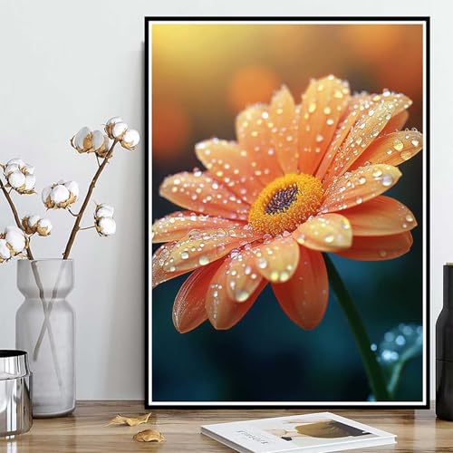 Diamond Painting Chrysantheme Diamond Painting XXL 60x80cm, 5D Crystal Art Pflanzen Muster DIY Runden Steine Vollbohrer Mosaik Bastelset Erwachsene für Zimmer Deko Wohnzimmer, Geschenke -ly25082D0 Diamond Painting Chrysantheme Diamond Painting XXL 60x80cm, 5D Crystal Art Pflanzen Muster DIY Runden Steine Vollbohrer Mosaik Bastelset Erwachsene für Zimmer Deko Wohnzimmer, Geschenke -ly25082D0 von LUOLYYEI