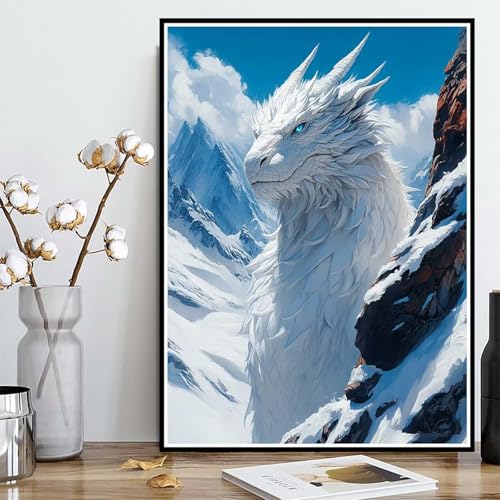 Diamond Painting Drachen Diamond Painting XXL 60x80cm, 5D Crystal Art Winter Muster DIY Runden Steine Vollbohrer Mosaik Bastelset Erwachsene für Zimmer Deko Wohnzimmer, Geschenke für Frauen -ly25082R0 Diamond Painting Drachen Diamond Painting XXL 60x80cm, 5D Crystal Art Winter Muster DIY Runden Steine Vollbohrer Mosaik Bastelset Erwachsene für Zimmer Deko Wohnzimmer, Geschenke für Frauen -ly25082R0 von LUOLYYEI