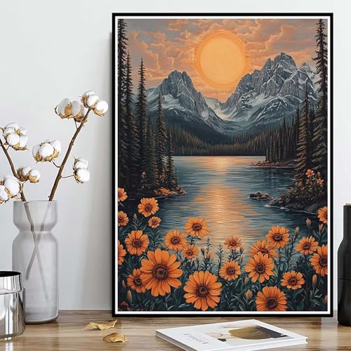 Diamond Painting Dschungel Diamond Painting XXL 90×120cm, 5D Crystal Art Landschaft Muster DIY Runden Steine Vollbohrer Mosaik Bastelset Erwachsene für Zimmer Deko Wohnzimmer, Geschenke -ly25082XJ Diamond Painting Dschungel Diamond Painting XXL 90×120cm, 5D Crystal Art Landschaft Muster DIY Runden Steine Vollbohrer Mosaik Bastelset Erwachsene für Zimmer Deko Wohnzimmer, Geschenke -ly25082XJ von LUOLYYEI