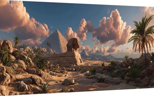 Diamond Painting Erwachsene, Diamond Painting Ägypten Crystal Art Landschaft Muster 5D DIY Diamant Malerei Cross Stitch Stickerei Basteln Erwachsene Set für Deko Wohnzimmer 80x160 cm -ly2507H7A0V Diamond Painting Erwachsene, Diamond Painting Ägypten Crystal Art Landschaft Muster 5D DIY Diamant Malerei Cross Stitch Stickerei Basteln Erwachsene Set für Deko Wohnzimmer 80x160 cm -ly2507H7A0V von LUOLYYEI