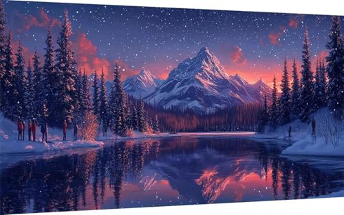 Diamond Painting Erwachsene, Diamond Painting Berg Crystal Art Landschaft Muster 5D DIY Diamant Malerei Cross Stitch Stickerei Basteln Erwachsene Set für Deko Wohnzimmer, Geschenke 40x80 cm -ly2507N5 Diamond Painting Erwachsene, Diamond Painting Berg Crystal Art Landschaft Muster 5D DIY Diamant Malerei Cross Stitch Stickerei Basteln Erwachsene Set für Deko Wohnzimmer, Geschenke 40x80 cm -ly2507N5 von LUOLYYEI
