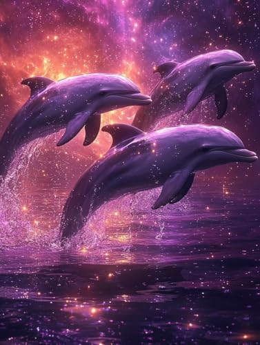 Diamond Painting Erwachsene, Diamond Painting Delphin Crystal Art Meer Muster 5D DIY Diamant Malerei Cross Stitch Stickerei Basteln Erwachsene Set für Deko Wohnzimmer, Geschenke 60x80cm -ly25082TJ Diamond Painting Erwachsene, Diamond Painting Delphin Crystal Art Meer Muster 5D DIY Diamant Malerei Cross Stitch Stickerei Basteln Erwachsene Set für Deko Wohnzimmer, Geschenke 60x80cm -ly25082TJ von LUOLYYEI