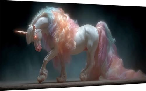 Diamond Painting Erwachsene, Diamond Painting Einhorn Crystal Art Tier Muster 5D DIY Diamant Malerei Cross Stitch Stickerei Basteln Erwachsene Set für Deko Wohnzimmer, Geschenke 100x200 cm -ly2507F5 Diamond Painting Erwachsene, Diamond Painting Einhorn Crystal Art Tier Muster 5D DIY Diamant Malerei Cross Stitch Stickerei Basteln Erwachsene Set für Deko Wohnzimmer, Geschenke 100x200 cm -ly2507F5 von LUOLYYEI