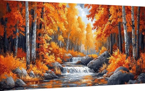 Diamond Painting Erwachsene, Diamond Painting Herbst Crystal Art Landschaft Muster 5D DIY Diamant Malerei Cross Stitch Stickerei Basteln Erwachsene Set für Deko Wohnzimmer, Geschenke 40x80cm -ly250780 Diamond Painting Erwachsene, Diamond Painting Herbst Crystal Art Landschaft Muster 5D DIY Diamant Malerei Cross Stitch Stickerei Basteln Erwachsene Set für Deko Wohnzimmer, Geschenke 40x80cm -ly250780 von LUOLYYEI