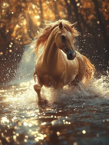 Diamond Painting Erwachsene, Diamond Painting Horse Crystal Art Tier Muster 5D DIY Diamant Malerei Cross Stitch Stickerei Basteln Erwachsene Set für Deko Wohnzimmer, Geschenke 60×80cm -ly25082J9 Diamond Painting Erwachsene, Diamond Painting Horse Crystal Art Tier Muster 5D DIY Diamant Malerei Cross Stitch Stickerei Basteln Erwachsene Set für Deko Wohnzimmer, Geschenke 60×80cm -ly25082J9 von LUOLYYEI