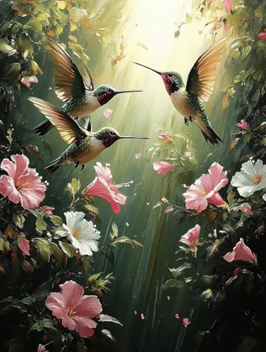 Diamond Painting Erwachsene, Diamond Painting Kolibri Crystal Art Blume Muster 5D DIY Diamant Malerei Cross Stitch Stickerei Basteln Erwachsene Set für Deko Wohnzimmer, Geschenke 90×120cm -ly2508293 Diamond Painting Erwachsene, Diamond Painting Kolibri Crystal Art Blume Muster 5D DIY Diamant Malerei Cross Stitch Stickerei Basteln Erwachsene Set für Deko Wohnzimmer, Geschenke 90×120cm -ly2508293 von LUOLYYEI