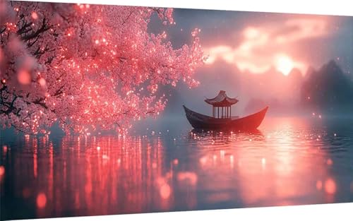 Diamond Painting Erwachsene, Diamond Painting Landschaft Crystal Art Kirschblüten Muster 5D DIY Diamant Malerei Cross Stitch Stickerei Basteln Erwachsene Set für Deko Wohnzimmer 40x80 cm -ly2507L9 Diamond Painting Erwachsene, Diamond Painting Landschaft Crystal Art Kirschblüten Muster 5D DIY Diamant Malerei Cross Stitch Stickerei Basteln Erwachsene Set für Deko Wohnzimmer 40x80 cm -ly2507L9 von LUOLYYEI