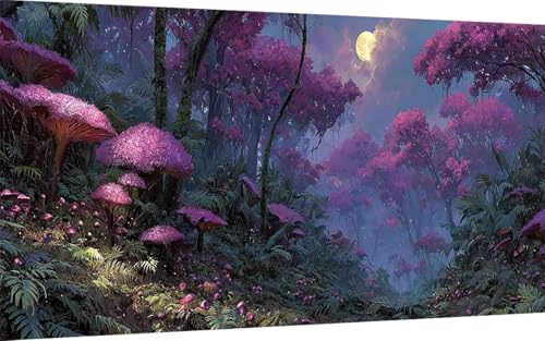 Diamond Painting Erwachsene, Diamond Painting Landschaft Crystal Art Wald Muster 5D DIY Diamant Malerei Cross Stitch Stickerei Basteln Erwachsene Set für Deko Wohnzimmer, Geschenke 80x160cm -ly250707 Diamond Painting Erwachsene, Diamond Painting Landschaft Crystal Art Wald Muster 5D DIY Diamant Malerei Cross Stitch Stickerei Basteln Erwachsene Set für Deko Wohnzimmer, Geschenke 80x160cm -ly250707 von LUOLYYEI