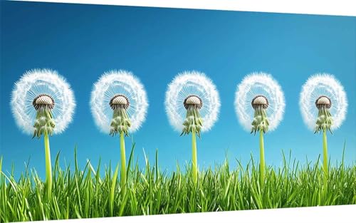 Diamond Painting Erwachsene, Diamond Painting Löwenzahn Crystal Art Blume Muster 5D DIY Diamant Malerei Cross Stitch Stickerei Basteln Erwachsene Set für Deko Wohnzimmer, Geschenke 80x160 cm -ly2507U4 Diamond Painting Erwachsene, Diamond Painting Löwenzahn Crystal Art Blume Muster 5D DIY Diamant Malerei Cross Stitch Stickerei Basteln Erwachsene Set für Deko Wohnzimmer, Geschenke 80x160 cm -ly2507U4 von LUOLYYEI