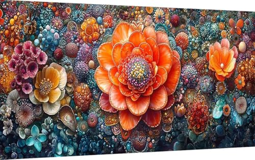 Diamond Painting Erwachsene, Diamond Painting Mandala Crystal Art Blume Muster 5D DIY Diamant Malerei Cross Stitch Stickerei Basteln Erwachsene Set für Deko Wohnzimmer, Geschenke 100x200 cm -ly250734 Diamond Painting Erwachsene, Diamond Painting Mandala Crystal Art Blume Muster 5D DIY Diamant Malerei Cross Stitch Stickerei Basteln Erwachsene Set für Deko Wohnzimmer, Geschenke 100x200 cm -ly250734 von LUOLYYEI