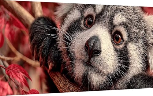 Diamond Painting Erwachsene, Diamond Painting Panda Crystal Art Tier Muster 5D DIY Diamant Malerei Cross Stitch Stickerei Basteln Erwachsene Set für Deko Wohnzimmer, Geschenke 80x160 cm -ly2507WV Diamond Painting Erwachsene, Diamond Painting Panda Crystal Art Tier Muster 5D DIY Diamant Malerei Cross Stitch Stickerei Basteln Erwachsene Set für Deko Wohnzimmer, Geschenke 80x160 cm -ly2507WV von LUOLYYEI