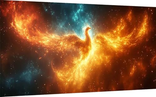 Diamond Painting Erwachsene, Diamond Painting Phönix Crystal Art Sternenhimmel Muster 5D DIY Diamant Malerei Cross Stitch Stickerei Basteln Erwachsene Set für Deko Wohnzimmer 40x80 cm -ly250742 Diamond Painting Erwachsene, Diamond Painting Phönix Crystal Art Sternenhimmel Muster 5D DIY Diamant Malerei Cross Stitch Stickerei Basteln Erwachsene Set für Deko Wohnzimmer 40x80 cm -ly250742 von LUOLYYEI
