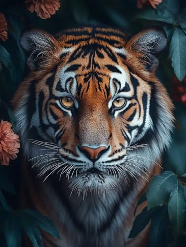 Diamond Painting Erwachsene, Diamond Painting Tiger Crystal Art Tier Muster 5D DIY Diamant Malerei Cross Stitch Stickerei Basteln Erwachsene Set für Deko Wohnzimmer, Geschenke 60x80cm -ly25082N0 Diamond Painting Erwachsene, Diamond Painting Tiger Crystal Art Tier Muster 5D DIY Diamant Malerei Cross Stitch Stickerei Basteln Erwachsene Set für Deko Wohnzimmer, Geschenke 60x80cm -ly25082N0 von LUOLYYEI