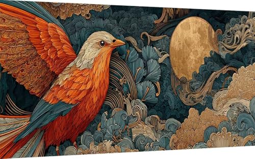 Diamond Painting Erwachsene, Diamond Painting Vogel Crystal Art Mond Muster 5D DIY Diamant Malerei Cross Stitch Stickerei Basteln Erwachsene Set für Deko Wohnzimmer, Geschenke 80x160cm -ly2507J5 Diamond Painting Erwachsene, Diamond Painting Vogel Crystal Art Mond Muster 5D DIY Diamant Malerei Cross Stitch Stickerei Basteln Erwachsene Set für Deko Wohnzimmer, Geschenke 80x160cm -ly2507J5 von LUOLYYEI