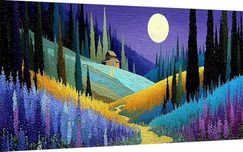 Diamond Painting Erwachsene, Diamond Painting Wald Crystal Art Landschaft Muster 5D DIY Diamant Malerei Cross Stitch Stickerei Basteln Erwachsene Set für Deko Wohnzimmer 100x200 cm -ly2507HM1C2 Diamond Painting Erwachsene, Diamond Painting Wald Crystal Art Landschaft Muster 5D DIY Diamant Malerei Cross Stitch Stickerei Basteln Erwachsene Set für Deko Wohnzimmer 100x200 cm -ly2507HM1C2 von LUOLYYEI