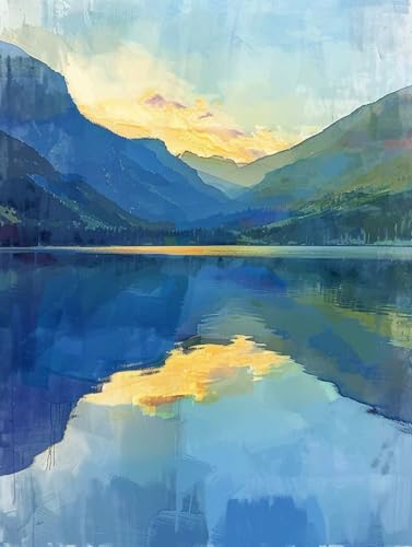 Diamond Painting Erwachsene Berg Diamond Painting XXL 100 x 135 cm, Diamantmalerei Landschaft Crystal Art DIY Basteln Erwachsene Stickerei Kreuzstich Bastelset für Zimmer Deko, Geschenke -L253ME Diamond Painting Erwachsene Berg Diamond Painting XXL 100 x 135 cm, Diamantmalerei Landschaft Crystal Art DIY Basteln Erwachsene Stickerei Kreuzstich Bastelset für Zimmer Deko, Geschenke -L253ME von LUOLYYEI