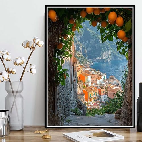 Diamond Painting Häuser Diamond Painting XXL 90x120 cm, 5D Crystal Art Landschaft Muster DIY Runden Steine Vollbohrer Mosaik Bastelset Erwachsene für Zimmer Deko Wohnzimmer, Geschenke -ly25082FF Diamond Painting Häuser Diamond Painting XXL 90x120 cm, 5D Crystal Art Landschaft Muster DIY Runden Steine Vollbohrer Mosaik Bastelset Erwachsene für Zimmer Deko Wohnzimmer, Geschenke -ly25082FF von LUOLYYEI