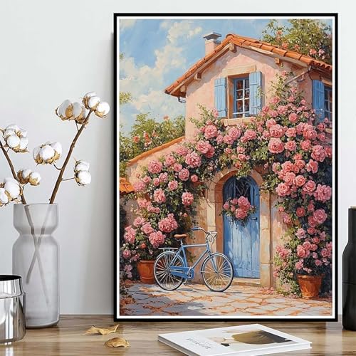 Diamond Painting Häuser Diamond Painting XXL 90x120 cm, 5D Crystal Art Rose Muster DIY Runden Steine Vollbohrer Mosaik Bastelset Erwachsene für Zimmer Deko Wohnzimmer, Geschenke für Frauen -ly25082X0 Diamond Painting Häuser Diamond Painting XXL 90x120 cm, 5D Crystal Art Rose Muster DIY Runden Steine Vollbohrer Mosaik Bastelset Erwachsene für Zimmer Deko Wohnzimmer, Geschenke für Frauen -ly25082X0 von LUOLYYEI