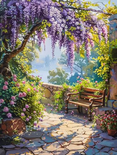 Diamond Painting Lavendel Diamond Painting Erwachsene, Diamantmalerei Landschaft Crystal Art 5D DIY Mosaikherstellung Stickerei Kreuzstich Bastelset für Zimmer Deko, Geschenke 90x120cm -L2536I8Q2 Diamond Painting Lavendel Diamond Painting Erwachsene, Diamantmalerei Landschaft Crystal Art 5D DIY Mosaikherstellung Stickerei Kreuzstich Bastelset für Zimmer Deko, Geschenke 90x120cm -L2536I8Q2 von LUOLYYEI