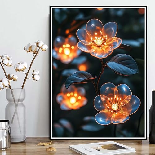 Diamond Painting Magnolie Diamond Painting XXL 60x80cm, 5D Crystal Art Landschaft Muster DIY Runden Steine Vollbohrer Mosaik Bastelset Erwachsene für Zimmer Deko Wohnzimmer, Geschenke -ly25082G9 Diamond Painting Magnolie Diamond Painting XXL 60x80cm, 5D Crystal Art Landschaft Muster DIY Runden Steine Vollbohrer Mosaik Bastelset Erwachsene für Zimmer Deko Wohnzimmer, Geschenke -ly25082G9 von LUOLYYEI