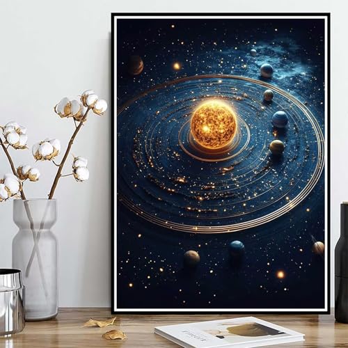 Diamond Painting Planet Diamond Painting XXL 40×50cm, 5D Crystal Art Landschaft Muster DIY Runden Steine Vollbohrer Mosaik Bastelset Erwachsene für Zimmer Deko Wohnzimmer, Geschenke -ly25082PS0G6 Diamond Painting Planet Diamond Painting XXL 40×50cm, 5D Crystal Art Landschaft Muster DIY Runden Steine Vollbohrer Mosaik Bastelset Erwachsene für Zimmer Deko Wohnzimmer, Geschenke -ly25082PS0G6 von LUOLYYEI