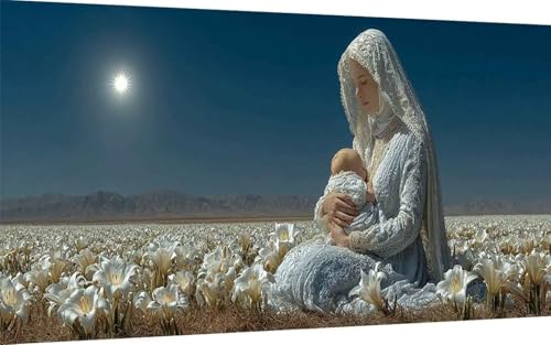 Diamond Painting Unsere Liebe Frau Diamond Painting XXL 90x180cm, 5D Crystal Art Wiese Muster DIY Eckige Steine Vollbohrer Mosaik Bastelset Erwachsene für Zimmer Deko Wohnzimmer, Geschenke -ly25079J Diamond Painting Unsere Liebe Frau Diamond Painting XXL 90x180cm, 5D Crystal Art Wiese Muster DIY Eckige Steine Vollbohrer Mosaik Bastelset Erwachsene für Zimmer Deko Wohnzimmer, Geschenke -ly25079J von LUOLYYEI