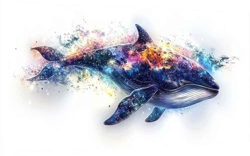 Diamond Painting Wal Diamond Painting XXL 100x300 cm, 5D Crystal Art Tier Muster DIY Eckige Steine Vollbohrer Mosaik Bastelset Erwachsene für Zimmer Deko Wohnzimmer, Wanddeko, Geschenke -ly2507J6 von LUOLYYEI
