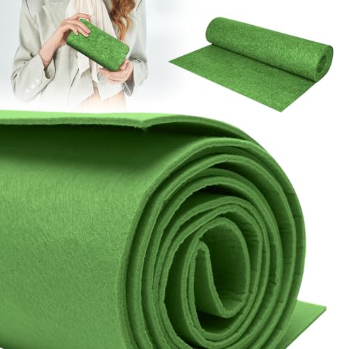 Filzrolle Filzstoff 40cm x 250cm Meterware,3mm Stark,Filzmatte,Filz für DIY Aufbewahrungstasche Patchwork Nähen Filz zum Basteln Handwerken Dekoration Fruchtgrün Filzrolle Filzstoff 40cm x 250cm Meterware,3mm Stark,Filzmatte,Filz für DIY Aufbewahrungstasche Patchwork Nähen Filz zum Basteln Handwerken Dekoration Fruchtgrün von LUPATDY