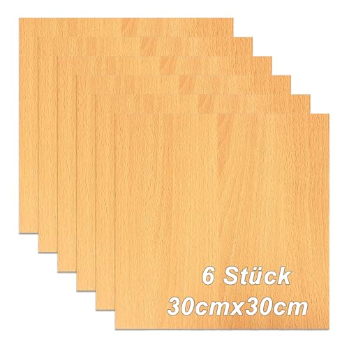 LUPATDY 6 StüCk Sperrholzplatte 3mm Lindensperrholz Holz,Holzplatten Zuschnitt Nach Maß,Multiplex Platte Holz,Holzplatten Zum Basteln für DIY Laser, Laserbearbeitung,Modellbau,Deko,GemäLde LUPATDY 6 StüCk Sperrholzplatte 3mm Lindensperrholz Holz,Holzplatten Zuschnitt Nach Maß,Multiplex Platte Holz,Holzplatten Zum Basteln für DIY Laser, Laserbearbeitung,Modellbau,Deko,GemäLde von LUPATDY