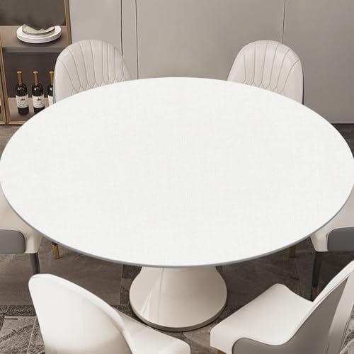 Tischdecke Rund 110 cm, Tischdecke Outdoor mit Gummizug,Gartentischdecke Wetterfest,Tischschutz Transparent,Plastik Tischschutzfolie Durchsichtige,Garten Tischdecken für Traußen,Beige Tischdecke Rund 110 cm, Tischdecke Outdoor mit Gummizug,Gartentischdecke Wetterfest,Tischschutz Transparent,Plastik Tischschutzfolie Durchsichtige,Garten Tischdecken für Traußen,Beige von LUPATDY