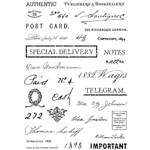 Kartenherstellungszubehör, Scrapbooking-Schablonen, 11 x 16 cm, Retro-Silikon-Stempel, transparent, für Scrapbooking, Fotoalbum, dekorativer klarer Stempel Kartenherstellungszubehör, Scrapbooking-Schablonen, 11 x 16 cm, Retro-Silikon-Stempel, transparent, für Scrapbooking, Fotoalbum, dekorativer klarer Stempel von LUPZENFUXIA
